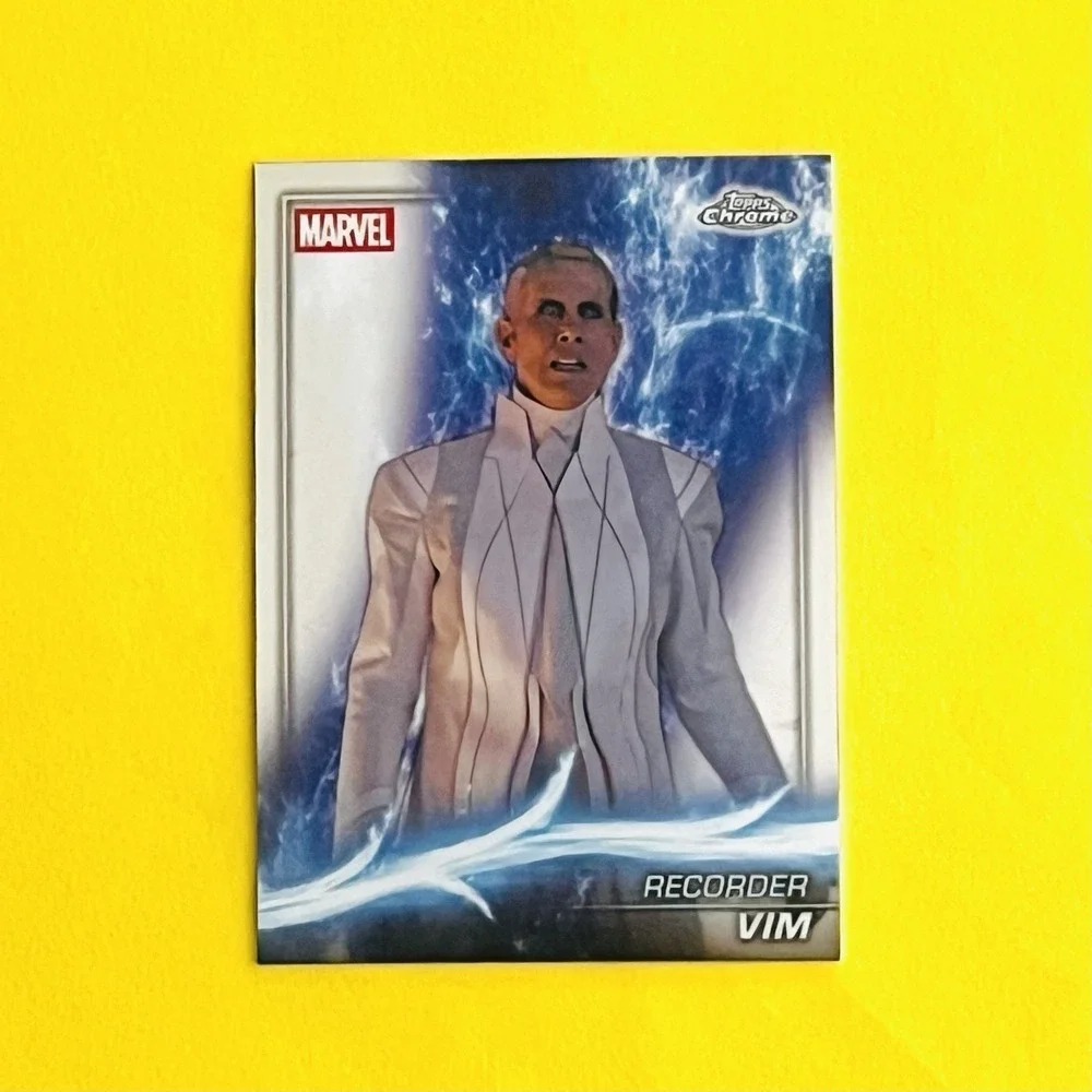 2025 Topps Chrome Marvel Recorder Vim #151 Guardians Of‎ The Galaxy